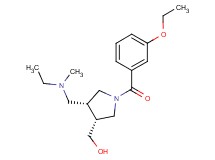 ((3R*,4R*)-1-(3-ethoxybenzoyl)-4-{[ethyl(methyl)amino]methyl}pyrrolidin-3-yl)methanol
