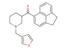 1,2-dihydro-5-acenaphthylenyl[1-(3-furylmethyl)-3-piperidinyl]methanone