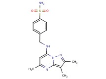 4-{[(2,3,5-trimethylpyrazolo[1,5-a]pyrimidin-7-yl)amino]methyl}benzenesulfonamide