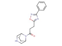 rel-(1R,5S)-8-[3-(3-phenyl-1,2,4-oxadiazol-5-yl)propanoyl]-3,8-diazabicyclo[3.2.1]octane hydrochloride