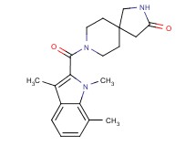 8-[(1,3,7-trimethyl-1H-indol-2-yl)carbonyl]-2,8-diazaspiro[4.5]decan-3-one