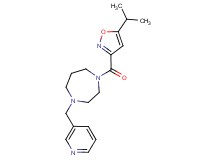 1-[(5-isopropyl-3-isoxazolyl)carbonyl]-4-(3-pyridinylmethyl)-1,4-diazepane