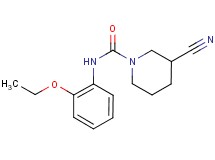 3-cyano-N-(2-ethoxyphenyl)piperidine-1-carboxamide