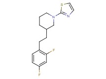 3-[2-(2,4-difluorophenyl)ethyl]-1-(1,3-thiazol-2-yl)piperidine