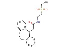 2-(10,11-dihydro-5H-dibenzo[a,d]cyclohepten-5-yl)-N-[2-(ethylsulfonyl)ethyl]acetamide