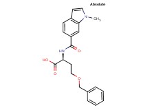O-benzyl-N-[(1-methyl-1H-indol-6-yl)carbonyl]-L-homoserine