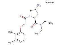 (2S,4R)-4-amino-1-[(2,3-dimethylphenoxy)acetyl]-N,N-diethylpyrrolidine-2-carboxamide