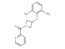 2-{[3-(2,6-dimethylphenoxy)-1-azetidinyl]carbonyl}pyridine