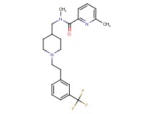 N,6-dimethyl-N-[(1-{2-[3-(trifluoromethyl)phenyl]ethyl}-4-piperidinyl)methyl]-2-pyridinecarboxamide