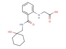 {[2-({[(1-hydroxycyclohexyl)methyl]amino}carbonyl)phenyl]amino}acetic acid