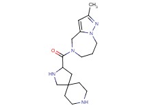 5-(2,8-diazaspiro[4.5]dec-3-ylcarbonyl)-2-methyl-5,6,7,8-tetrahydro-4H-pyrazolo[1,5-a][1,4]diazepine dihydrochloride