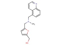 (5-{[methyl(quinolin-5-ylmethyl)amino]methyl}-2-furyl)methanol