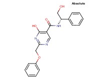 4-hydroxy-N-[(1S)-2-hydroxy-1-phenylethyl]-2-(phenoxymethyl)pyrimidine-5-carboxamide
