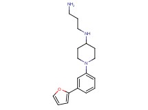 N-{1-[3-(2-furyl)phenyl]-4-piperidinyl}-1,3-propanediamine dihydrochloride