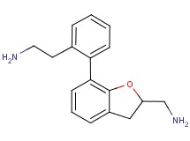 ({7-[2-(2-aminoethyl)phenyl]-2,3-dihydro-1-benzofuran-2-yl}methyl)amine