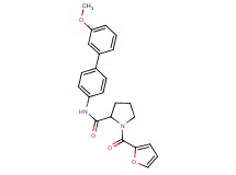 1-(2-furoyl)-N-(3'-methoxy-4-biphenylyl)prolinamide