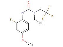 N-ethyl-N'-(2-fluoro-4-methoxyphenyl)-N-(2,2,2-trifluoroethyl)urea