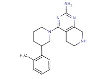 4-[3-(2-methylphenyl)piperidin-1-yl]-5,6,7,8-tetrahydropyrido[3,4-d]pyrimidin-2-amine
