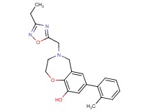4-[(3-ethyl-1,2,4-oxadiazol-5-yl)methyl]-7-(2-methylphenyl)-2,3,4,5-tetrahydro-1,4-benzoxazepin-9-ol