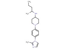 N-(1-methylbutyl)-1-[4-(2-methyl-1H-imidazol-1-yl)phenyl]piperidin-4-amine