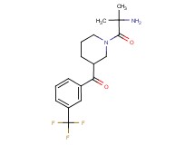 [1-(2-methylalanyl)piperidin-3-yl][3-(trifluoromethyl)phenyl]methanone
