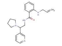 2-(allylamino)-N-(2-pyridin-3-yl-2-pyrrolidin-1-ylethyl)benzamide