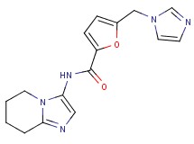 5-(1H-imidazol-1-ylmethyl)-N-(5,6,7,8-tetrahydroimidazo[1,2-a]pyridin-3-yl)-2-furamide