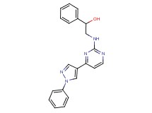 1-phenyl-2-{[4-(1-phenyl-1H-pyrazol-4-yl)-2-pyrimidinyl]amino}ethanol