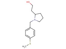 2-{1-[4-(methylthio)benzyl]pyrrolidin-2-yl}ethanol