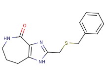 2-[(benzylthio)methyl]-5,6,7,8-tetrahydroimidazo[4,5-c]azepin-4(1H)-one