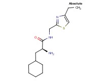 3-cyclohexyl-N~1~-[(4-ethyl-1,3-thiazol-2-yl)methyl]-L-alaninamide hydrochloride