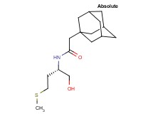 2-(1-adamantyl)-N-[(1S)-1-(hydroxymethyl)-3-(methylthio)propyl]acetamide