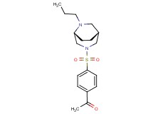 1-(4-{[(1R*,5R*)-6-propyl-3,6-diazabicyclo[3.2.2]non-3-yl]sulfonyl}phenyl)ethanone