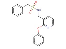 N-[(2-phenoxy-3-pyridinyl)methyl]-1-phenylmethanesulfonamide