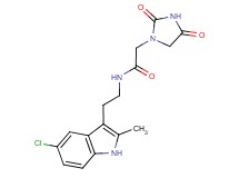 N-[2-(5-chloro-2-methyl-1H-indol-3-yl)ethyl]-2-(2,4-dioxo-1-imidazolidinyl)acetamide