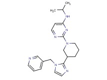 N-isopropyl-2-{3-[1-(3-pyridinylmethyl)-1H-imidazol-2-yl]-1-piperidinyl}-4-pyrimidinamine