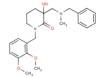 3-{[benzyl(methyl)amino]methyl}-1-(2,3-dimethoxybenzyl)-3-hydroxypiperidin-2-one
