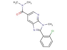 2-(2-chlorophenyl)-N,N,3-trimethyl-3H-imidazo[4,5-b]pyridine-6-carboxamide