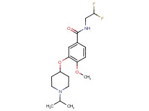 N-(2,2-difluoroethyl)-3-[(1-isopropylpiperidin-4-yl)oxy]-4-methoxybenzamide