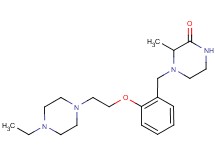 4-{2-[2-(4-ethylpiperazin-1-yl)ethoxy]benzyl}-3-methylpiperazin-2-one