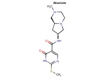 N-[(7S,8aS)-2-methyloctahydropyrrolo[1,2-a]pyrazin-7-yl]-2-(methylthio)-6-oxo-1,6-dihydropyrimidine-5-carboxamide