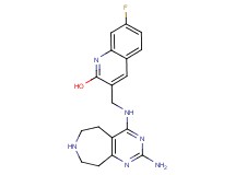 3-{[(2-amino-6,7,8,9-tetrahydro-5H-pyrimido[4,5-d]azepin-4-yl)amino]methyl}-7-fluoro-2-quinolinol dihydrochloride