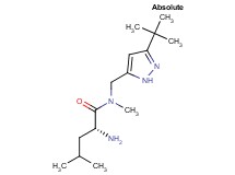 N~1~-[(3-tert-butyl-1H-pyrazol-5-yl)methyl]-N~1~-methyl-D-leucinamide