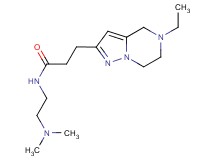 N-[2-(dimethylamino)ethyl]-3-(5-ethyl-4,5,6,7-tetrahydropyrazolo[1,5-a]pyrazin-2-yl)propanamide