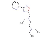 N,N,N'-triethyl-N'-{[3-(2-pyridinyl)-1,2,4-oxadiazol-5-yl]methyl}-1,2-ethanediamine