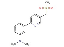 N,N-dimethyl-3-{5-[(methylsulfonyl)methyl]pyridin-2-yl}aniline