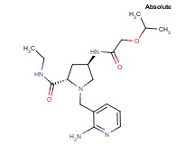 (4R)-1-[(2-aminopyridin-3-yl)methyl]-N-ethyl-4-[(isopropoxyacetyl)amino]-L-prolinamide