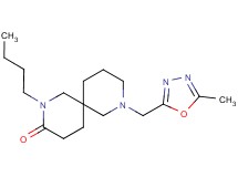2-butyl-8-[(5-methyl-1,3,4-oxadiazol-2-yl)methyl]-2,8-diazaspiro[5.5]undecan-3-one