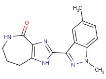 2-(1,5-dimethyl-1H-indazol-3-yl)-5,6,7,8-tetrahydroimidazo[4,5-c]azepin-4(1H)-one