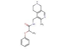 N-[(3-methyl-5,6,7,8-tetrahydro-2,7-naphthyridin-4-yl)methyl]-2-phenoxypropanamide
